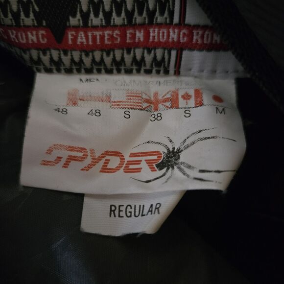 Spyder Men's Size Small Thinsulate Insulation Snow Pants Ski Overalls Blue - Picture 12 of 14